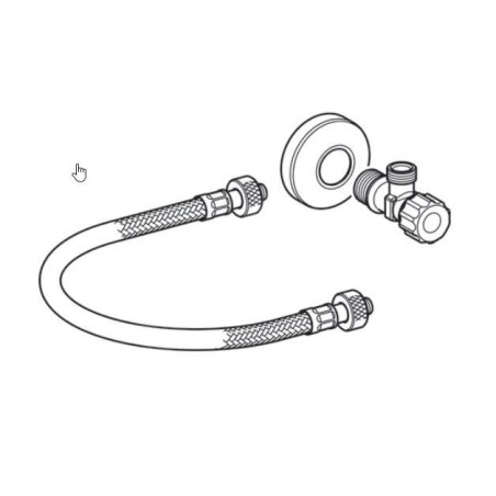 Geberit Accessoires - Kit de raccordement d’eau pour AquaClean Tuma 147.045.00.1