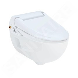 Geberit AquaClean - Bidet électronique 4000 avec céramique, Rimfree, SoftClosing, blanc alpin 146.135.11.1