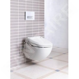 Geberit AquaClean - Bidet électronique 4000 avec céramique, Rimfree, SoftClosing, blanc alpin 146.135.11.1