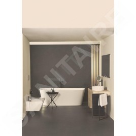 Ideal Standard CeraLine - Mitigeur de bidet avec vidage, noir BC197XG