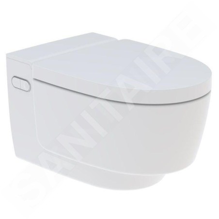 Geberit AquaClean - Bidet électronique Mera Comfort suspendu, SoftClosing, blanc alpin 146.212.11.1