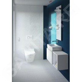 Geberit AquaClean - Abattant de bidet Tuma Comfort, SoftClosing, blanc alpin 146.272.11.1