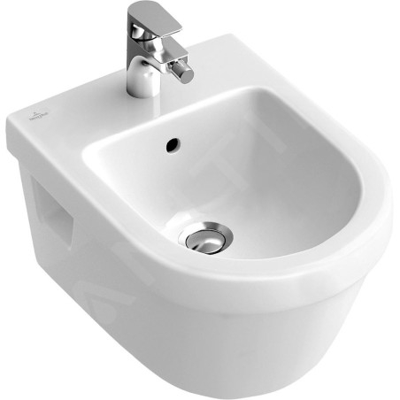 Villeroy & Boch Architectura - Bidet suspendu avec trop-plein, avec CeramicPlus, blanc alpin 548400R1
