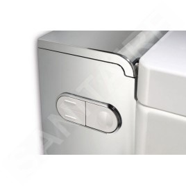 Geberit AquaClean - Bidet électronique Mera Comfort suspendu, SoftClosing, chrome brillant 146.212.21.1