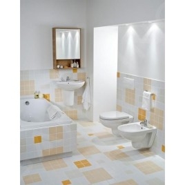 Jika Lyra plus - Bidet suspendu, trou pour robinet, blanc H8303810003021