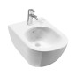 Jika Mio - Bidet suspendu, trou pour robinetterie, avec trous latéraux, blanc H8317120003041 Jika Mio - Bidet suspendu, trou pour robinetterie, avec trous latéraux, blanc H8317120003041