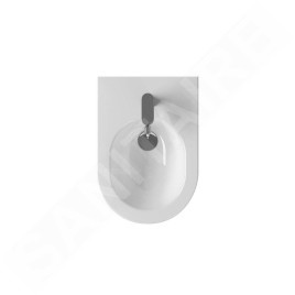 Ravak Chrome - Bidet suspendu, 360x510 mm, 1 trou pour robinetterie, blanc X01517