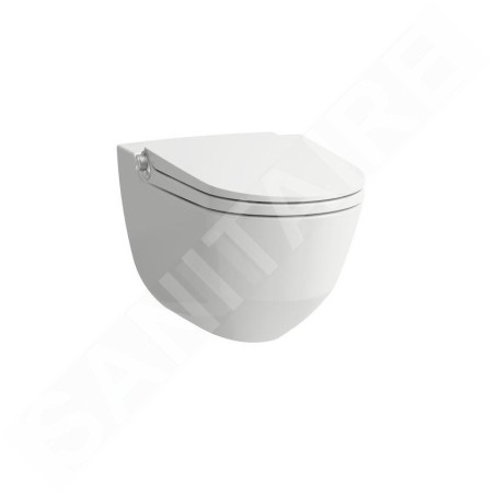 Laufen Cleanet Riva - Bidet électronique en céramique, Rimless, avec LCC, blanc H8206914000001