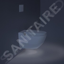 Laufen Cleanet Riva - Bidet électronique en céramique, Rimless, avec LCC, blanc H8206914000001
