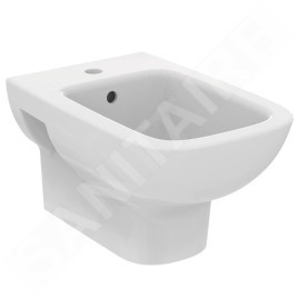 Ideal Standard i.Life A - Bidet suspendu, 355x540 mm, avec trop-plein, trou pour robinetterie, blanc T471801