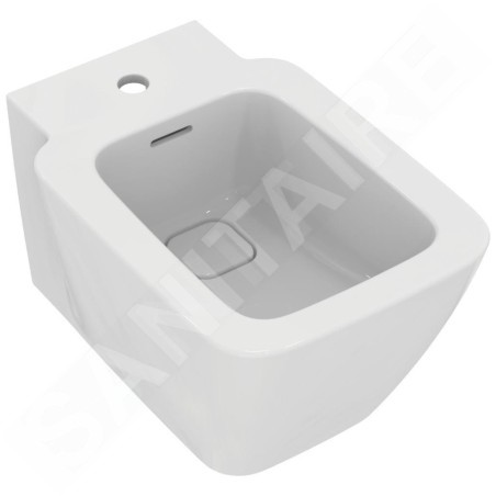 Ideal Standard Strada II - Bidet suspendu, 360x540 mm, avec trop-plein, trou pour robinetterie, blanc T456801