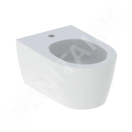 Geberit ONE - Bidet suspendu, trop-plein caché, trou pour robinetterie, blanc alpin 500.690.JT.1