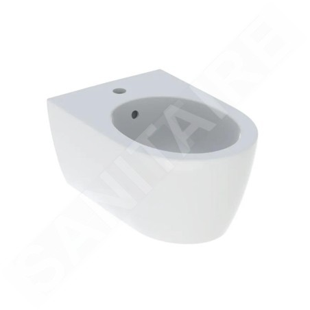 Geberit iCon - Bidet suspendu, trou pour robinet, avec trop-plein, blanc alpin 501.898.JT.1