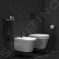 Ravak Espirit - Mitigeur de bidet, noir mat X070281