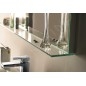 Sapho Breto - Miroir Breto 800x608 mm avec éclairage LED et étagère BT080 Sapho Breto - Miroir Breto 800x608 mm avec éclairage LED et étagère BT080