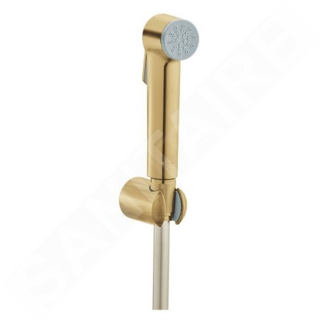 Grohe Tempesta-F - Douchette de bidet avec support et flexible , Cool Sunrise brossé 27513GN1