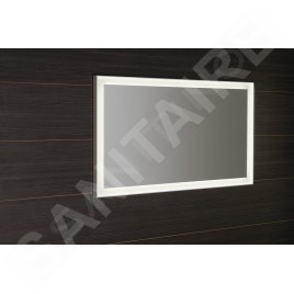 Sapho Flut - Miroir Flut avec éclairage LED 1200x700 mm, blanc FT120
