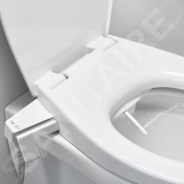 Grohe Bau Ceramic - Abattant lavant à commande manuelle, softclose, blanc alpin 39648SH0