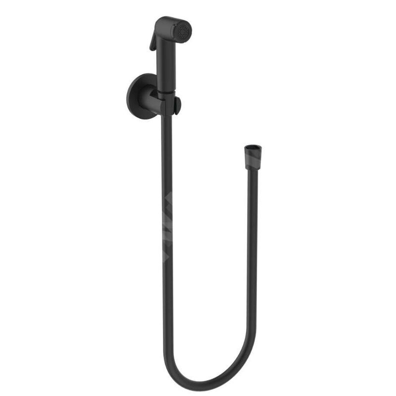 Ideal Standard Idealspray - Douchette de bidet avec support et flexible, noir soyeux B0595XG