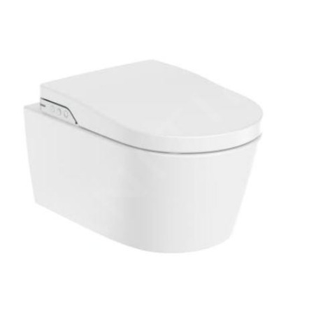 Roca Inspira - Bidet électronique In-Wash avec la céramique, Rimless, SlowClose, blanc A803060001