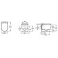 Roca Inspira - Bidet électronique In-Wash avec la céramique, Rimless, SlowClose, blanc A803060001 Roca Inspira - Bidet électronique In-Wash avec la céramique, Rimless, SlowClose, blanc A803060001