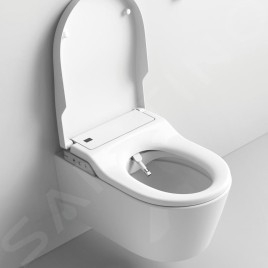 Roca Inspira - Bidet électronique In-Wash avec la céramique, Rimless, SlowClose, blanc A803060001