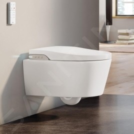 Roca Inspira - Bidet électronique In-Wash avec la céramique, Rimless, SlowClose, blanc A803060001
