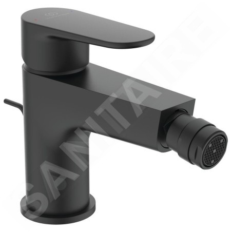 Ideal Standard Cerafine O - Mitigeur de bidet avec vidage, noir BC705XG