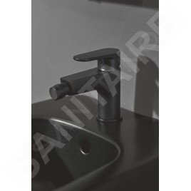 Ideal Standard Cerafine O - Mitigeur de bidet avec vidage, noir BC705XG