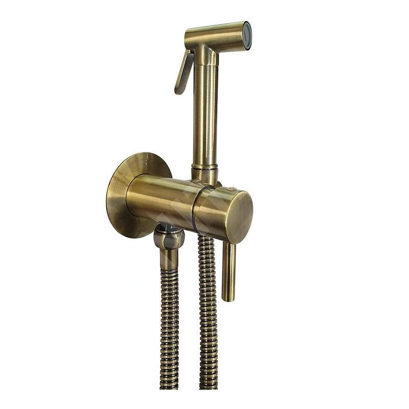 Paffoni Bidet Kit - Set de mitigeur encastré avec douchette de bidet, bronze ZDUP110BR
