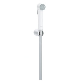 Grohe Tempesta-F - Douchette de bidet avec support et flexible 1 m, blanc / chrome 26355IL0