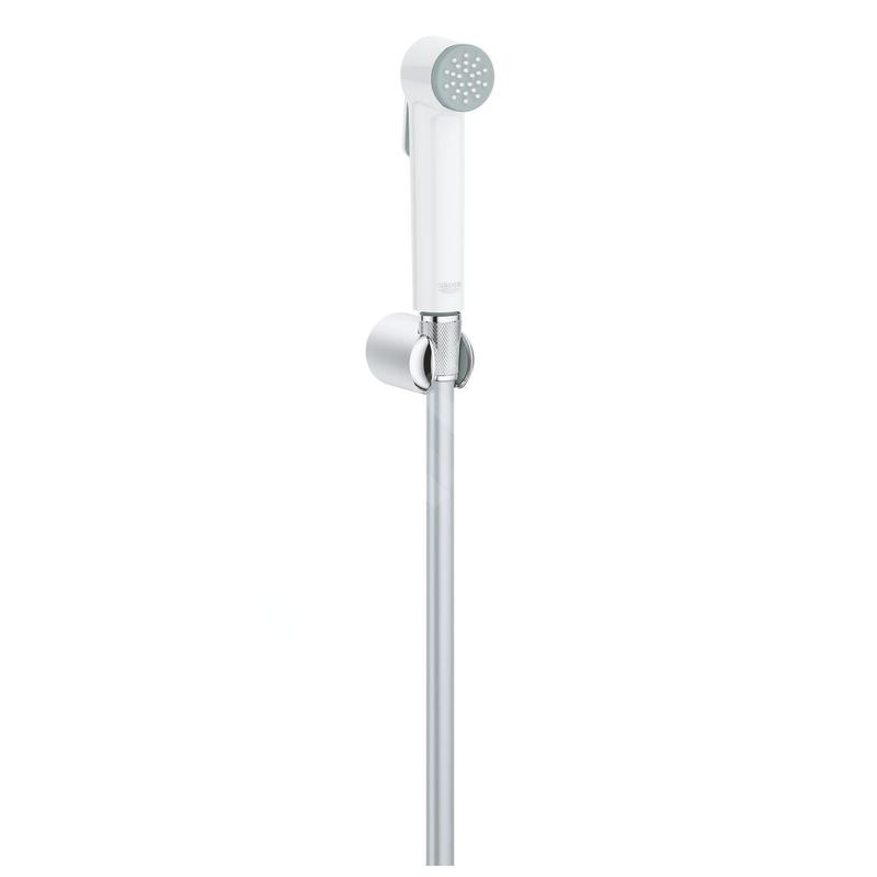 Grohe Tempesta-F - Douchette de bidet avec support et flexible 1 m, blanc / chrome 26355IL0