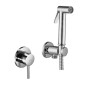 Paffoni Bidet Kit - Mitigeur de bidet encastré, avec douchette et corps, chrome KITDUP110CR