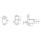 Roca Inspira - Bidet électronique In-Wash avec la céramique, sortie Vario, DualFlush, SlowClose, Rimless, blanc A80306L001 Roca Inspira - Bidet électronique In-Wash avec la céramique, sortie Vario, DualFlush, SlowClose, Rimless, blanc A80306L001