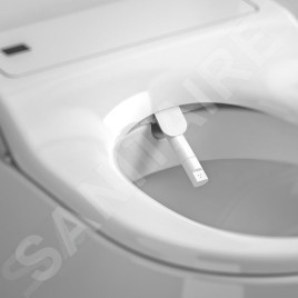 Roca Inspira - Bidet électronique In-Wash avec la céramique, sortie Vario, DualFlush, SlowClose, Rimless, blanc A80306L001