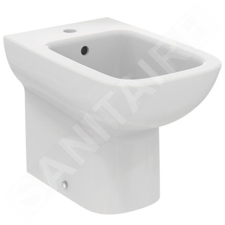 Ideal Standard i.Life A - Bidet à poser, 355x540 mm, avec trop-plein, trou pour robinetterie, blanc T472001