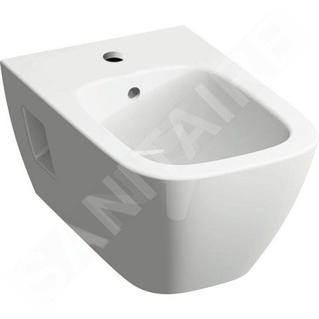 Geberit Selnova Square - Bidet suspendu , 540x350 mm, blanc 501.547.01.1