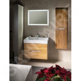 Sapho Flut - Miroir Flut avec éclairage LED 600x800 mm, blanc FT060