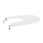 Roca Meridian - Couvercle de bidet, SlowClose, blanc A8062AC00B