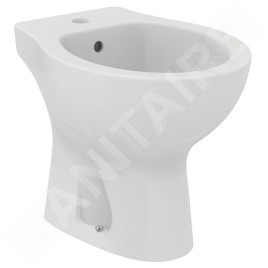 Ideal Standard Eurovit - Bidet à poser, 360x500 mm, avec trop-plein, trou pour robinetterie, blanc E877401