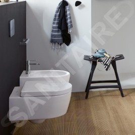 Villeroy & Boch Avento - Bidet suspendu 530x370 mm, CeramicPlus, Stone White 540500RW