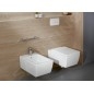 Villeroy & Boch Memento 2.0 - Bidet suspendu, avec un trou de robinetterie, CeramicPlus, Stone White 443300RW Villeroy & Boch Memento 2.0 - Bidet suspendu, avec un trou de robinetterie, CeramicPlus, Stone White 443300RW