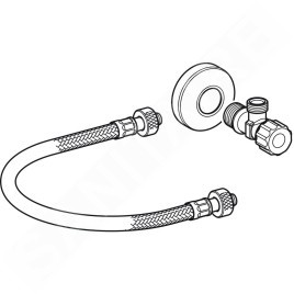 Geberit AquaClean - Kit de raccordement d'eau conventionnel 242.553.00.1