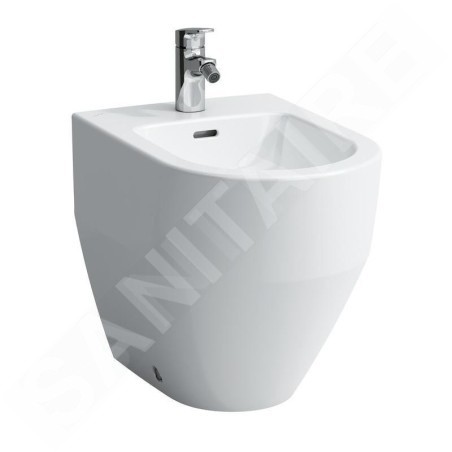 Laufen Pro - Bidet à poser, 530x360 mm, 1 trou pour robinetterie, blanc H8329524003021