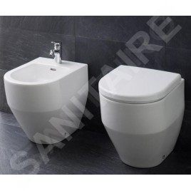 Laufen Pro - Bidet à poser, 530x360 mm, 1 trou pour robinetterie, blanc H8329524003021