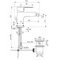 Ideal Standard Cerafine D - Mitigeur de bidet avec bonde, chrome BC492AA