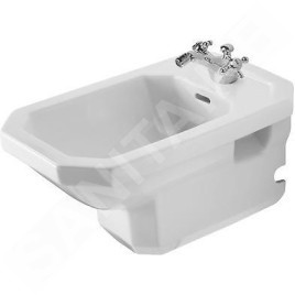 Duravit 1930 - Bidet suspendu, 360mm x 580 mm, blanc - bidet, avec WonderGliss 02661000001