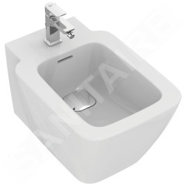 Ideal Standard Strada II - Bidet suspendu avec trop-plein, avec Ideal Plus, blanc T2971MA