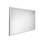 Nimco Miroirs - Miroir avec éclairage LED, 1000x700 mm, aluminium ZP 13004V Nimco Miroirs - Miroir avec éclairage LED, 1000x700 mm, aluminium ZP 13004V
