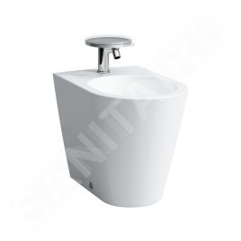 Laufen Kartell - Bidet à poser, alimentation arrière, avec LCC, blanc H8323314003021